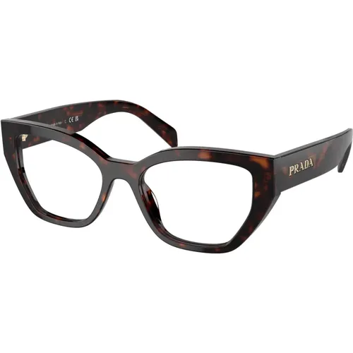 Stylische Brille A16V , Damen, Größe: 53 MM - Prada - Modalova