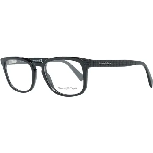 Glasses, male, , Size: ONE SIZE Plastic Optical Frames with Spring Hinge - Ermenegildo Zegna - Modalova