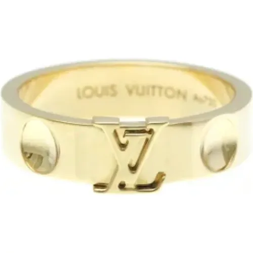 Pre-owned Gold louis-vuitton-jewelry , female, Sizes: ONE SIZE - Louis Vuitton Vintage - Modalova