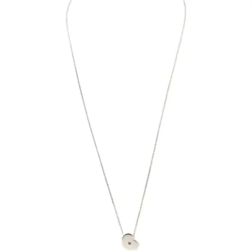 Pre-owned Jewellery, female, , Size: ONE SIZE Pre-owned Silver necklaces - Tiffany & Co. Pre-owned - Modalova