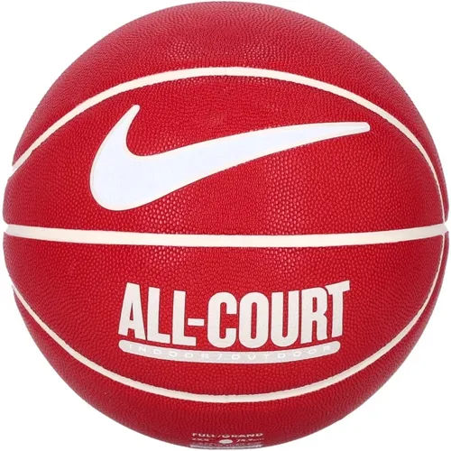 Sport Accessories, unisex, , Size: ONE SIZE All Court Basketball /White - Nike - Modalova