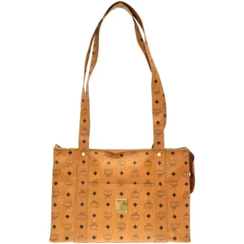 Pre-owned Tote Bags, female, , Size: ONE SIZE Pre-owned Fabric totes - MCM Pre-owned - Modalova