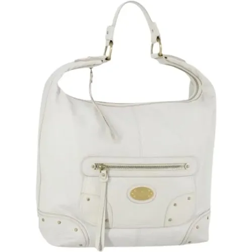 Pre-owned Shoulder Bags, female, , Size: ONE SIZE Pre-owned Leather Shoulder Bag - Bally Pre-owned - Modalova