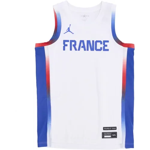 Frankreich Basketball Tank Top , Herren, Größe: L - Jordan - Modalova