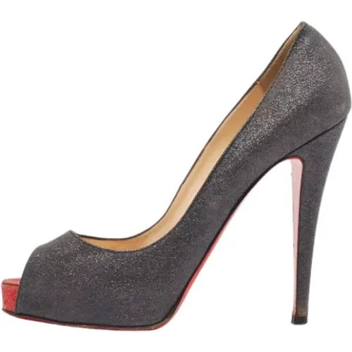 Pre-owned Pumps, female, , Size: 10 US Pre-owned Leather heels - Christian Louboutin Pre-owned - Modalova