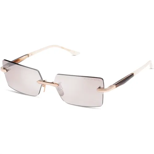 Eymori Sunglasses White Gold Golden Timber , unisex, Sizes: ONE SIZE - Dita - Modalova