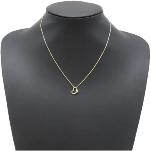 Pre-owned Jewellery, female, , Size: ONE SIZE Pre-owned Gold necklaces - Tiffany & Co. Pre-owned - Modalova