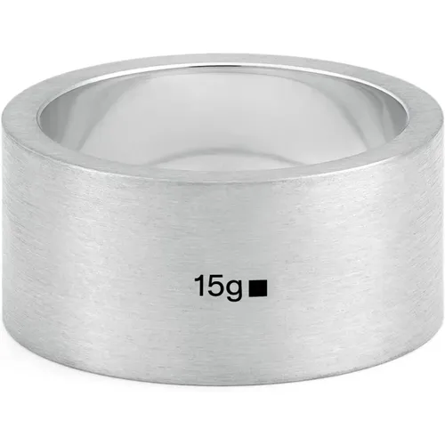 Rings, unisex, , Size: 59 MM Ribbon Ring Crafted in France 15g - Le Gramme - Modalova