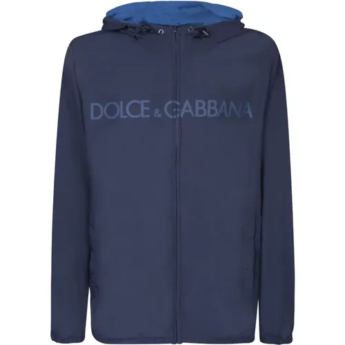 Nylon jacket by Dolce&Gabbana , male, Sizes: L, S - Dolce & Gabbana - Modalova