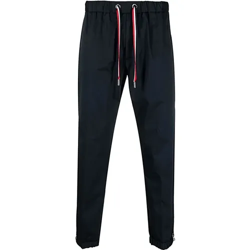 Sweatpants, male, , Size: L Stylish Pants for Men - Moncler - Modalova