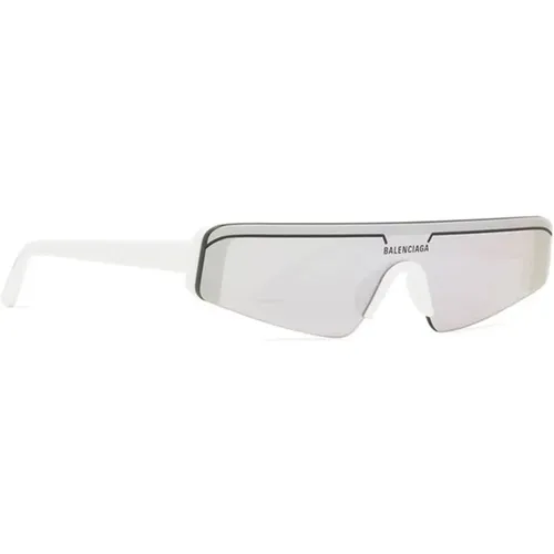 Ski Rectangle Sunglasses , male, Sizes: ONE SIZE - Balenciaga - Modalova