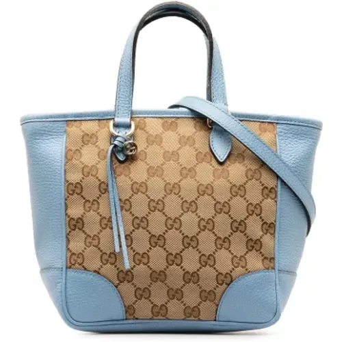 Pre-owned Tote Bags, female, , Size: ONE SIZE Pre-owned Leather gucci-bags - Gucci Vintage - Modalova