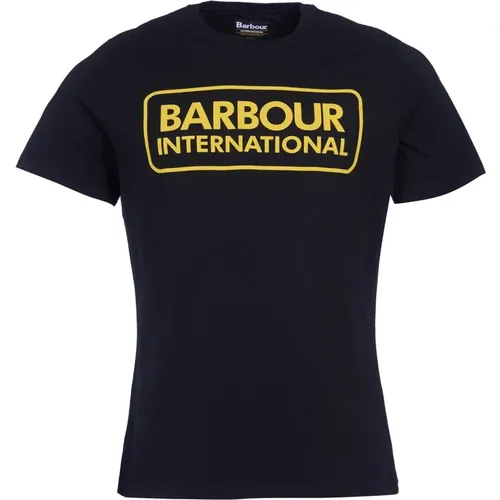 Iconic Motorradstil T-Shirt , Herren, Größe: 2XL - Barbour - Modalova