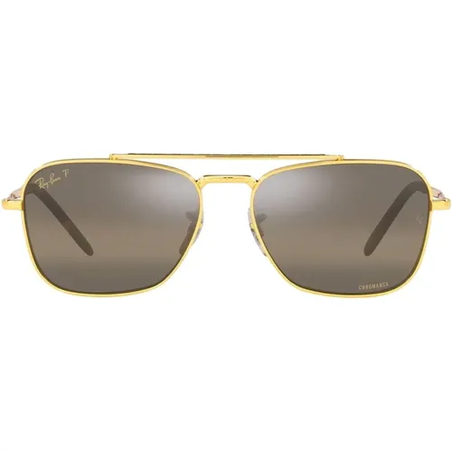New Polarized Caravan Sunglasses , male, Sizes: 58 MM - Ray-Ban - Modalova