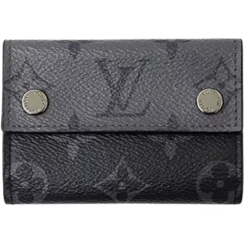 Pre-owned Wallets, male, , Size: ONE SIZE Pre-owned Canvas wallets - Louis Vuitton Vintage - Modalova