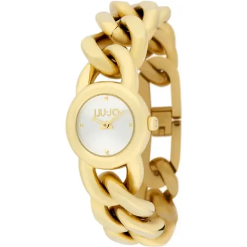 Bold Gold Chain Watch , female, Sizes: ONE SIZE - Liu Jo - Modalova