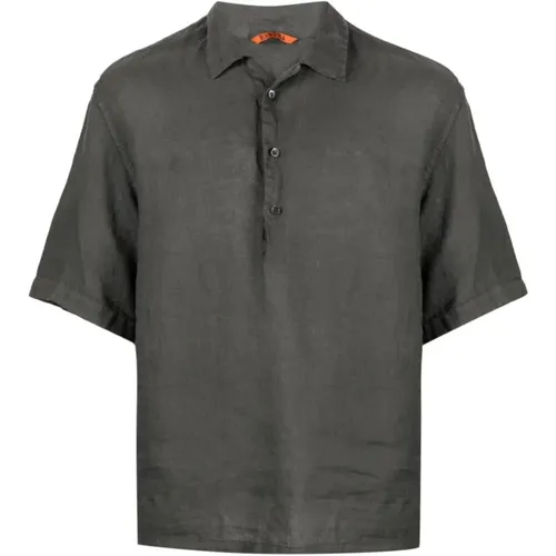 Men's Clothing T-Shirts & Polos Grey Ss24 , male, Sizes: L, XL, M - Barena Venezia - Modalova