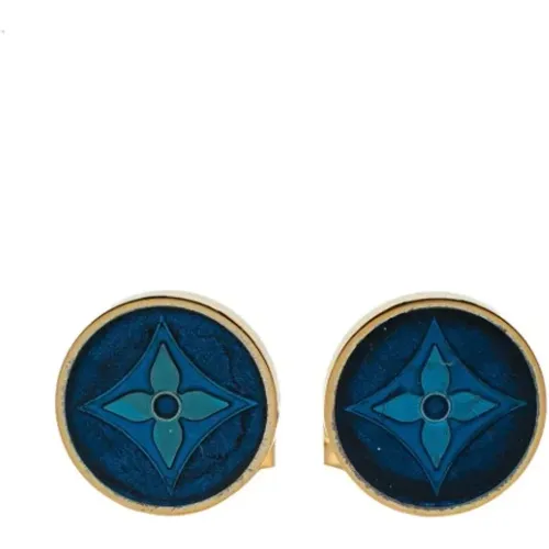 Pre-owned Jewellery, female, , Size: ONE SIZE Pre-owned Linen earrings - Louis Vuitton Vintage - Modalova