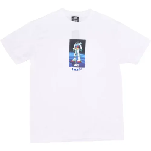 Gundam Tee Short Sleeve T-shirt , male, Sizes: L, XL - HUF - Modalova