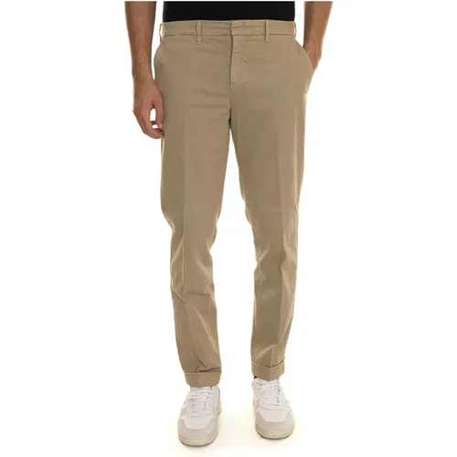 Chinos, male, , Size: W30 Stylish Trouser for Men - Fay - Modalova