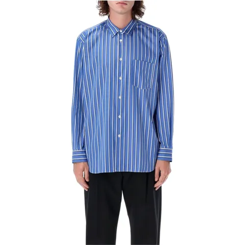 Striped Shirt Men's Fashion Aw24 , male, Sizes: XL, L, M - Comme des Garçons - Modalova