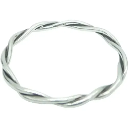 Pre-owned Jewellery, female, , Size: ONE SIZE Pre-owned Silver bracelets - Tiffany & Co. Pre-owned - Modalova