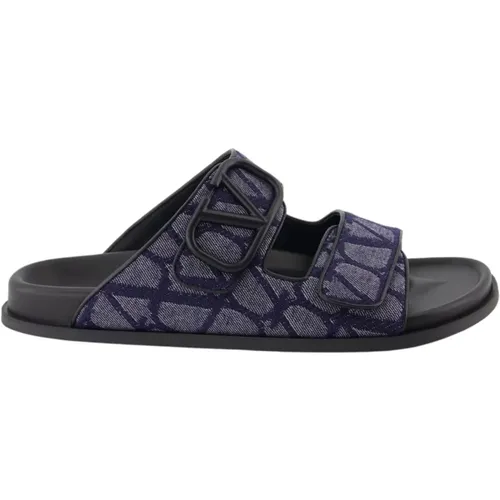 Sliders, male, , Size: 8 US VLogo Sliders - Valentino Garavani - Modalova