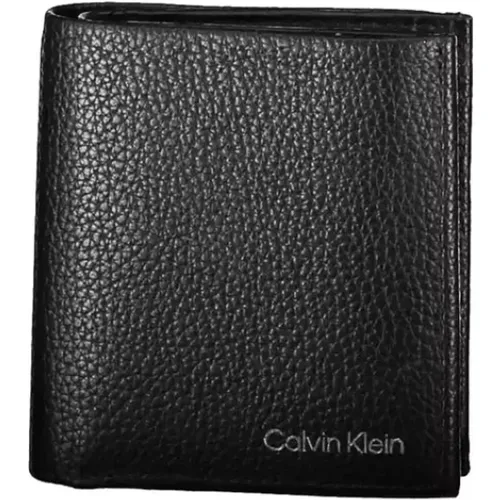 Leather Wallet with Rfid Blocker , male, Sizes: ONE SIZE - Calvin Klein - Modalova