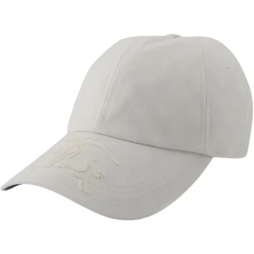 Applique Cap - Synthetic Material , unisex, Sizes: M, L - Burberry - Modalova