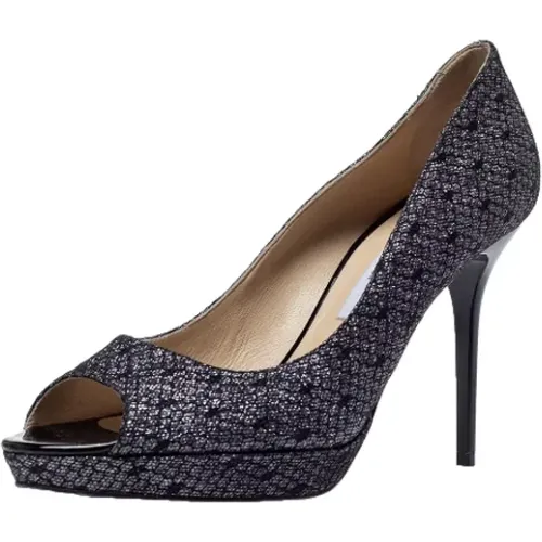 Pre-owned Pumps, female, , Size: 10 US Pre-owned Lace heels - Jimmy Choo Pre-owned - Modalova