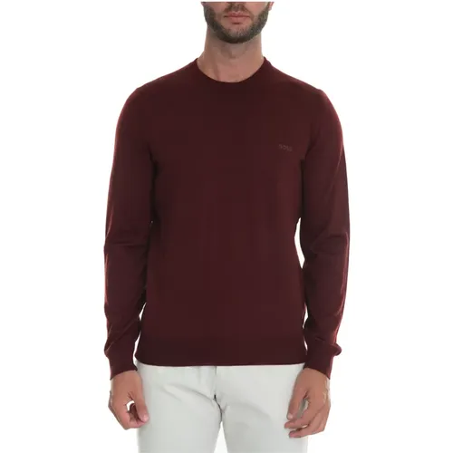 Round Neck Sweater , male, Sizes: 3XL, S - Boss - Modalova
