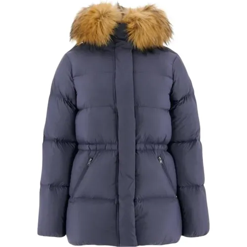 Luxe Winterjacke mit Kapuze - Blau - JOTT - Modalova