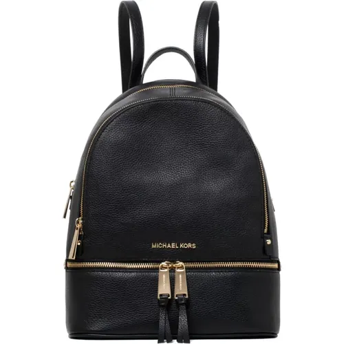 Backpacks, female, , Size: ONE SIZE Rhea Backpack with Gold Hardware - Michael Kors - Modalova
