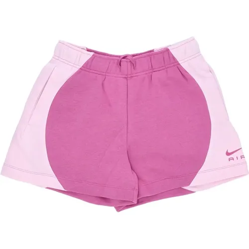 Cosmic Fuchsia Fleece Shorts , Damen, Größe: L - Nike - Modalova