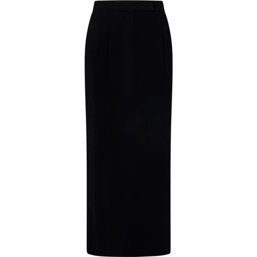 Pleated Long Skirt , female, Sizes: XS - Max Mara - Modalova