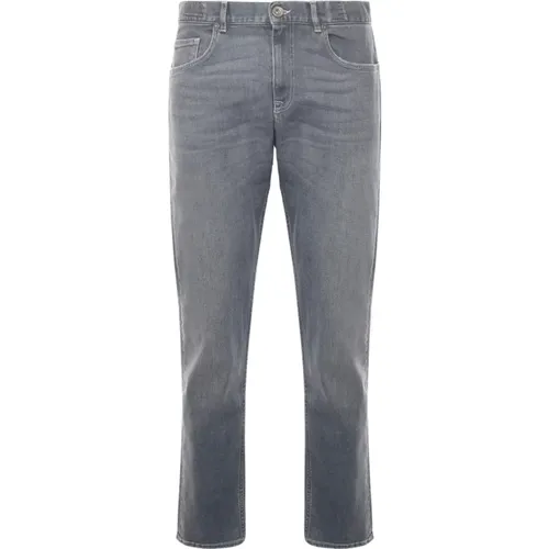 Slim-fit Jeans, male, , Size: W33 5 Pockets Jeans - Eleventy - Modalova
