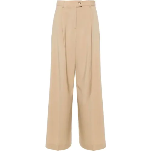 Wide Trousers Vela 025 , female, Sizes: S, 2XS, XS - SPORTMAX - Modalova