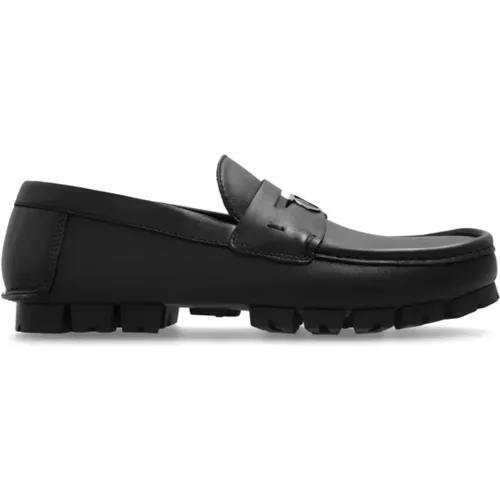 Loafers, male, , Size: 10 US Dougan moccasins - Salvatore Ferragamo - Modalova