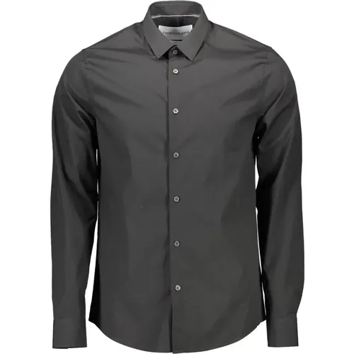 Long Sleeve Shirt Relaxed Fit , male, Sizes: S - Calvin Klein - Modalova