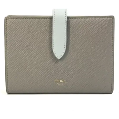 Pre-owned Wallets, female, , Size: ONE SIZE Pre-owned Leather wallets - Celine Vintage - Modalova