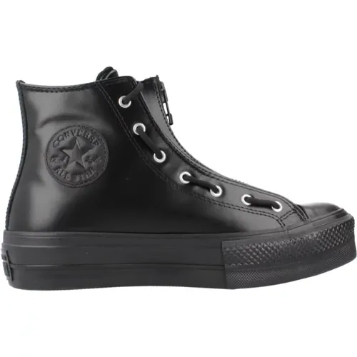 Stilvolle Schnürstiefel für Frauen , Damen, Größe: 36 1/2 EU - Converse - Modalova