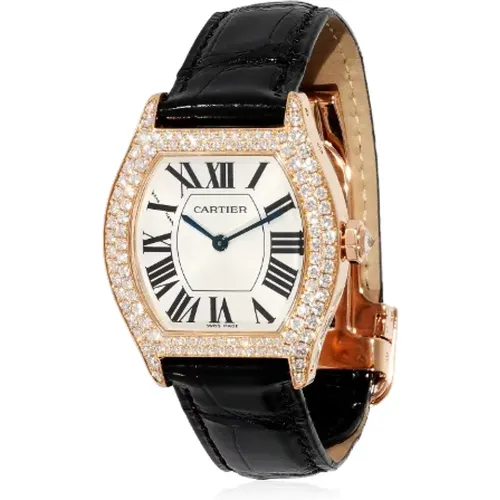 Pre-owned Watches, female, , Size: ONE SIZE Pre-owned Rose Gold watches - Cartier Vintage - Modalova