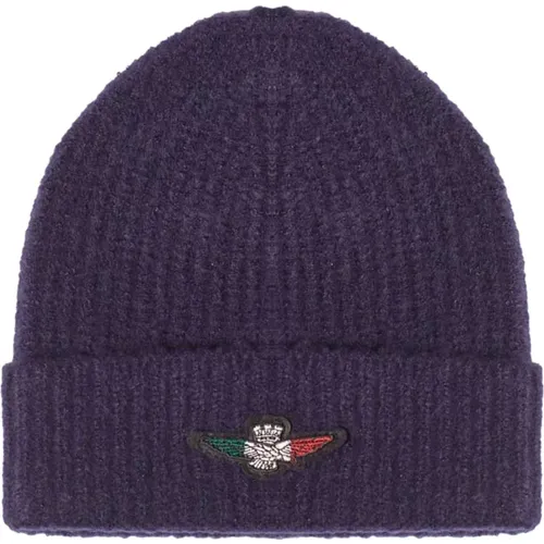 Beanies, male, , Size: M Stylish Hats and Caps - aeronautica militare - Modalova