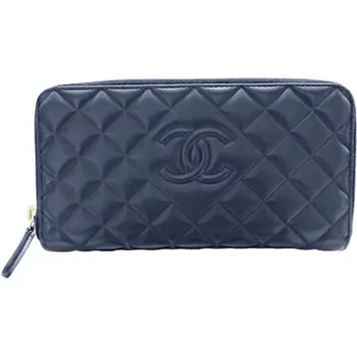 Pre-owned Leather wallets , female, Sizes: ONE SIZE - Chanel Vintage - Modalova