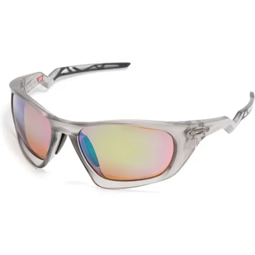 Sunglasses, unisex, , Size: ONE SIZE MultiColour Wraparound Sunglasses with Prizm™ Lens - Oakley - Modalova