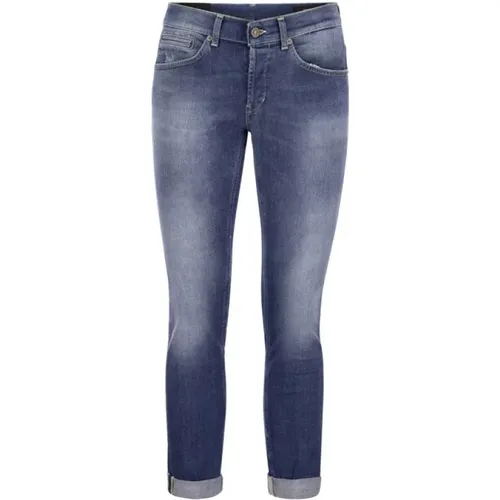 George Skinny Fit Jeans , Herren, Größe: W35 - Dondup - Modalova