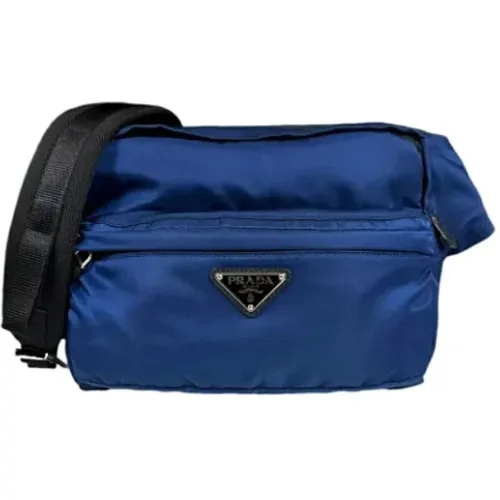 Pre-owned Cross Body Bags, male, , Size: ONE SIZE Pre-owned Nylon prada-bags - Prada Vintage - Modalova