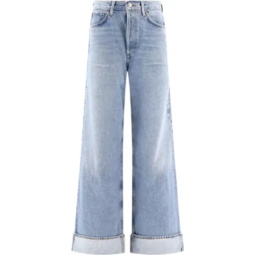 Damen Baumwoll Jeans , Damen, Größe: W26 - Agolde - Modalova