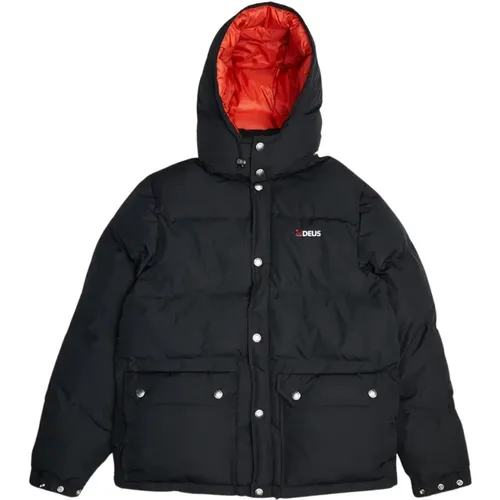 Summit Puffer Jacket , male, Sizes: M, L - Deus Ex Machina - Modalova