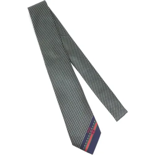 Pre-owned Accessories, male, , Size: ONE SIZE Pre-owned Silk home-office - Gucci Vintage - Modalova